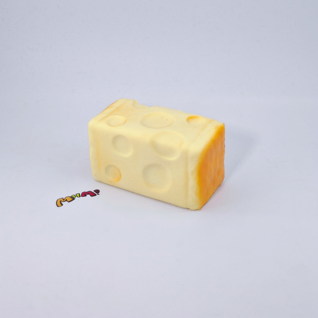 🧀 Cheese Toast Stick Squishy | 2 Styles Bakery Themed Slow Rising Stress Relief Toy