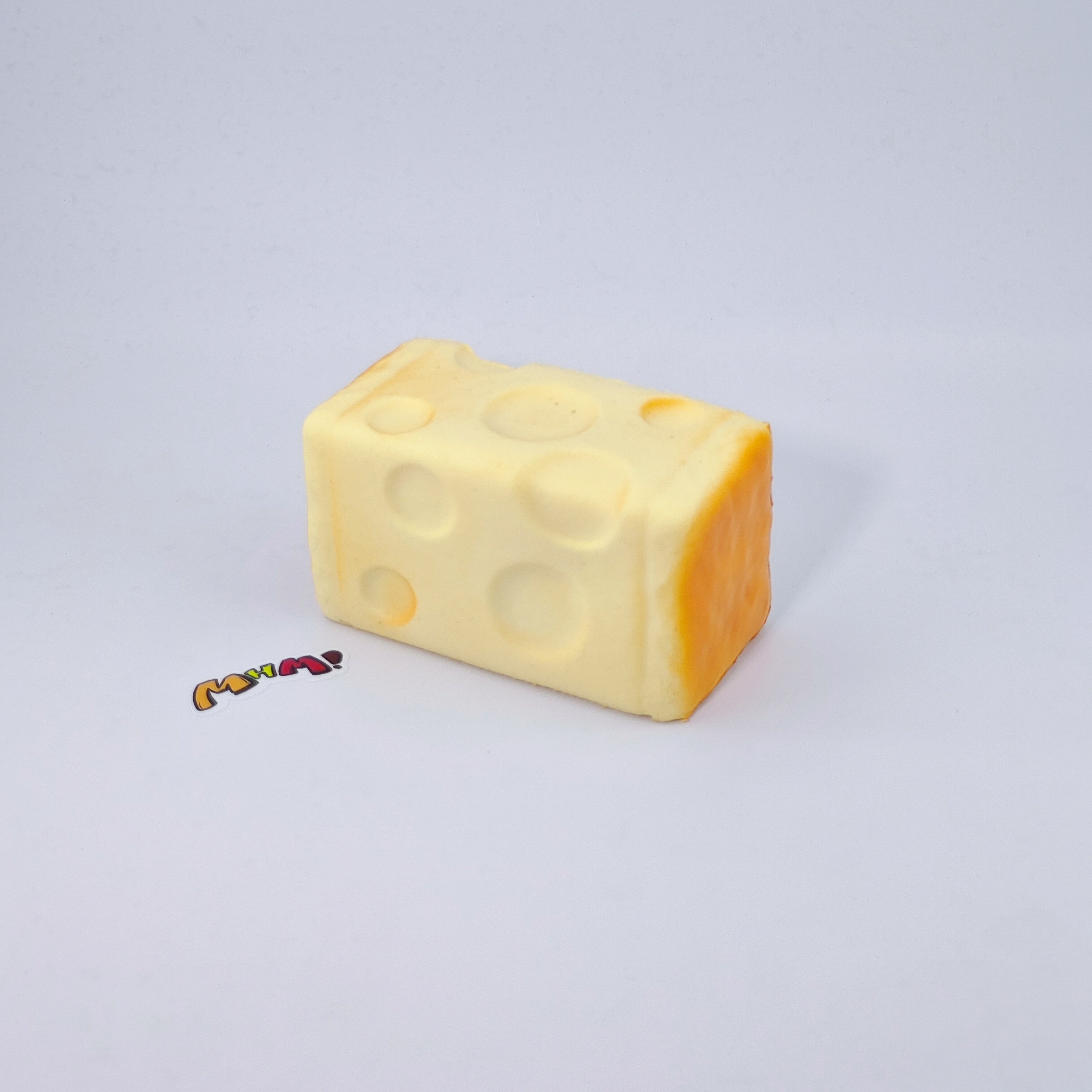 🧀 Cheese Toast Stick Squishy | 2 Styles Bakery Themed Slow Rising Stress Relief Toy