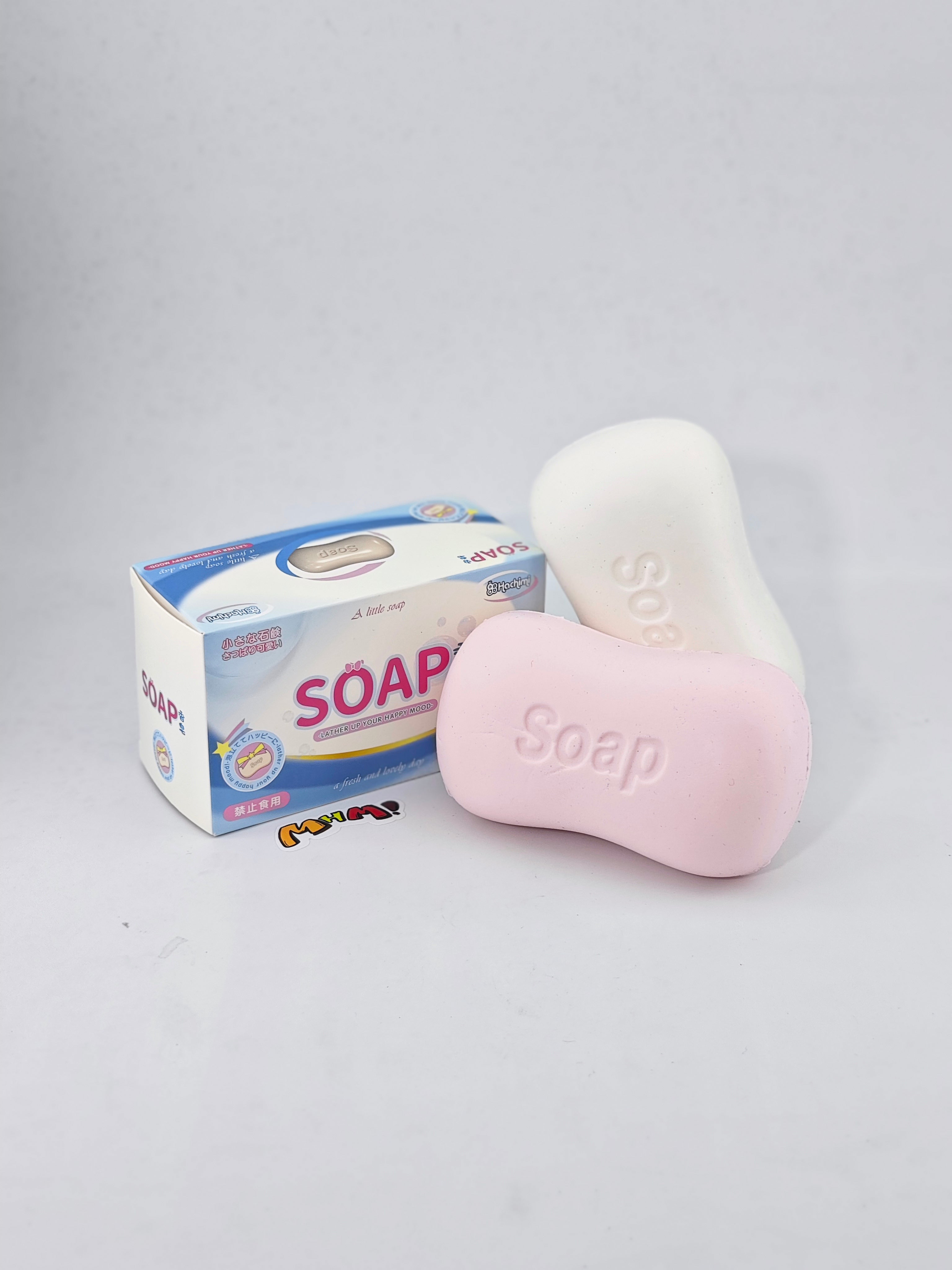 🧼 Soap Squishy | 2 Styles Daily Themed Slow Rising Stress Relief Toy