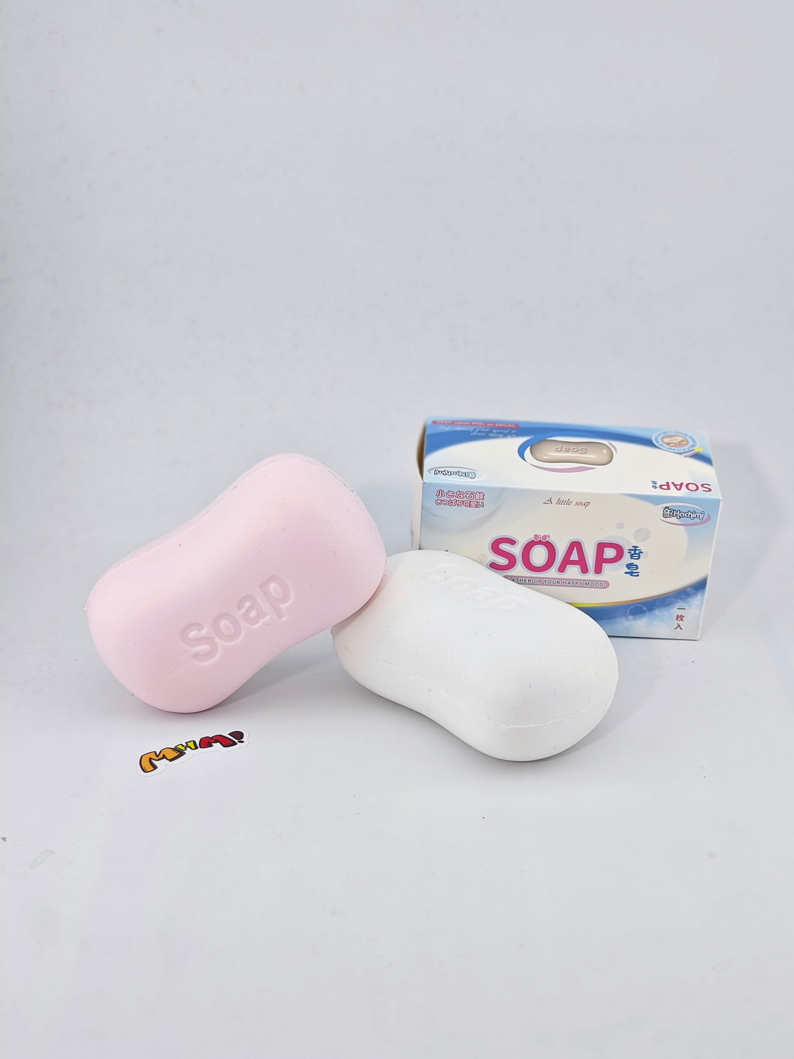 🧼 Soap Squishy | 2 Styles Daily Themed Slow Rising Stress Relief Toy