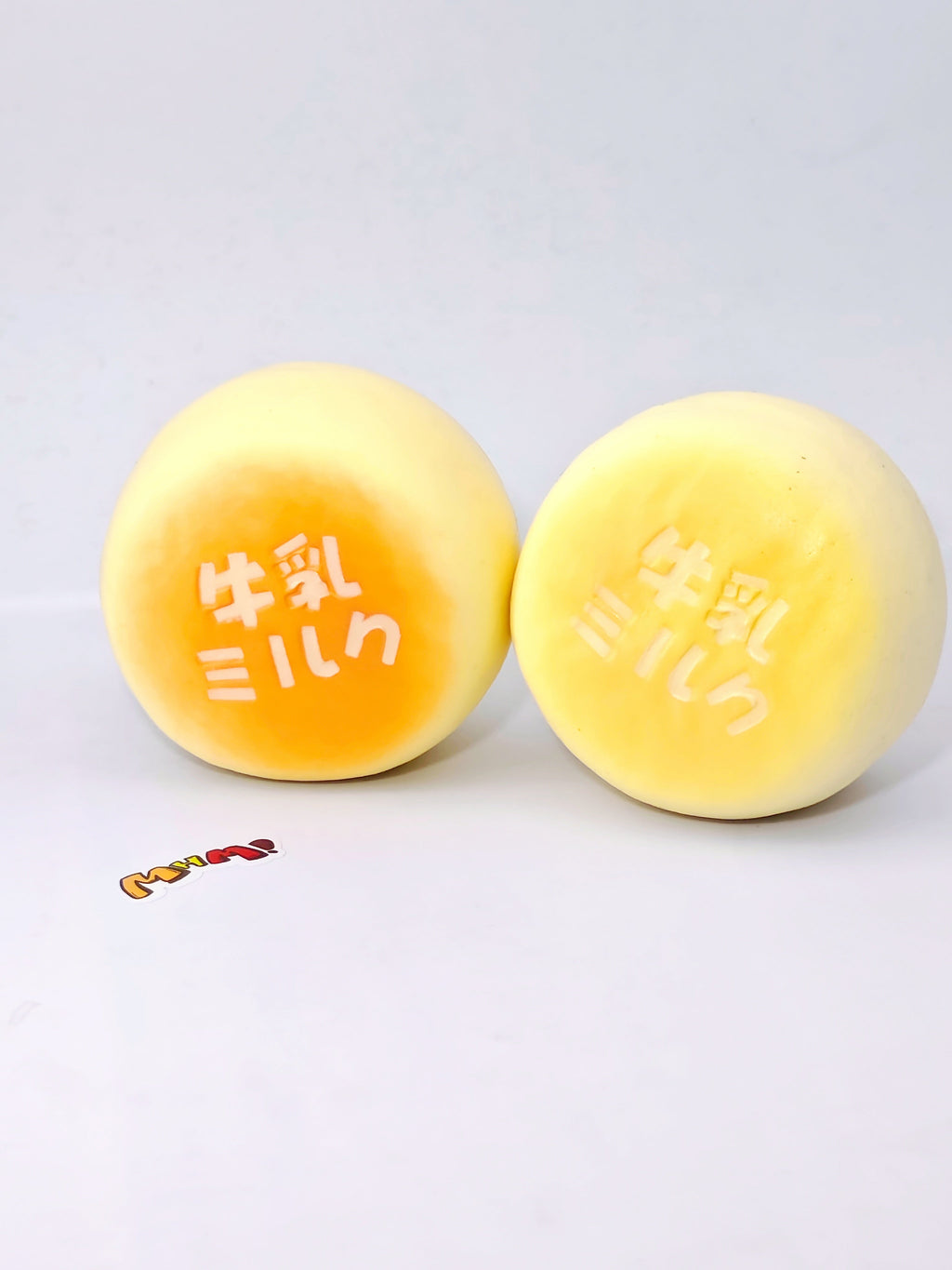🥛 Soft Milk Bun Squishy | 3 Styles Dairy Bakery Themed Slow Rising Stress Relief Toy