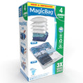 Unbranded Magicbag Original Jumbo, Instant Space, Storage Bags, 4Pk 08