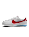 Nike Cortez Leather Men's Shoes - White/Varsity Blue/Varsity Red