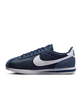 Nike Cortez Textile Men's Shoes - Midnight Navy/White