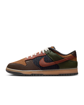 Nike Dunk Low Retro Premium Men's Shoes - Light British Tan/Cargo Khaki/Baroque Brown/Cinnamon