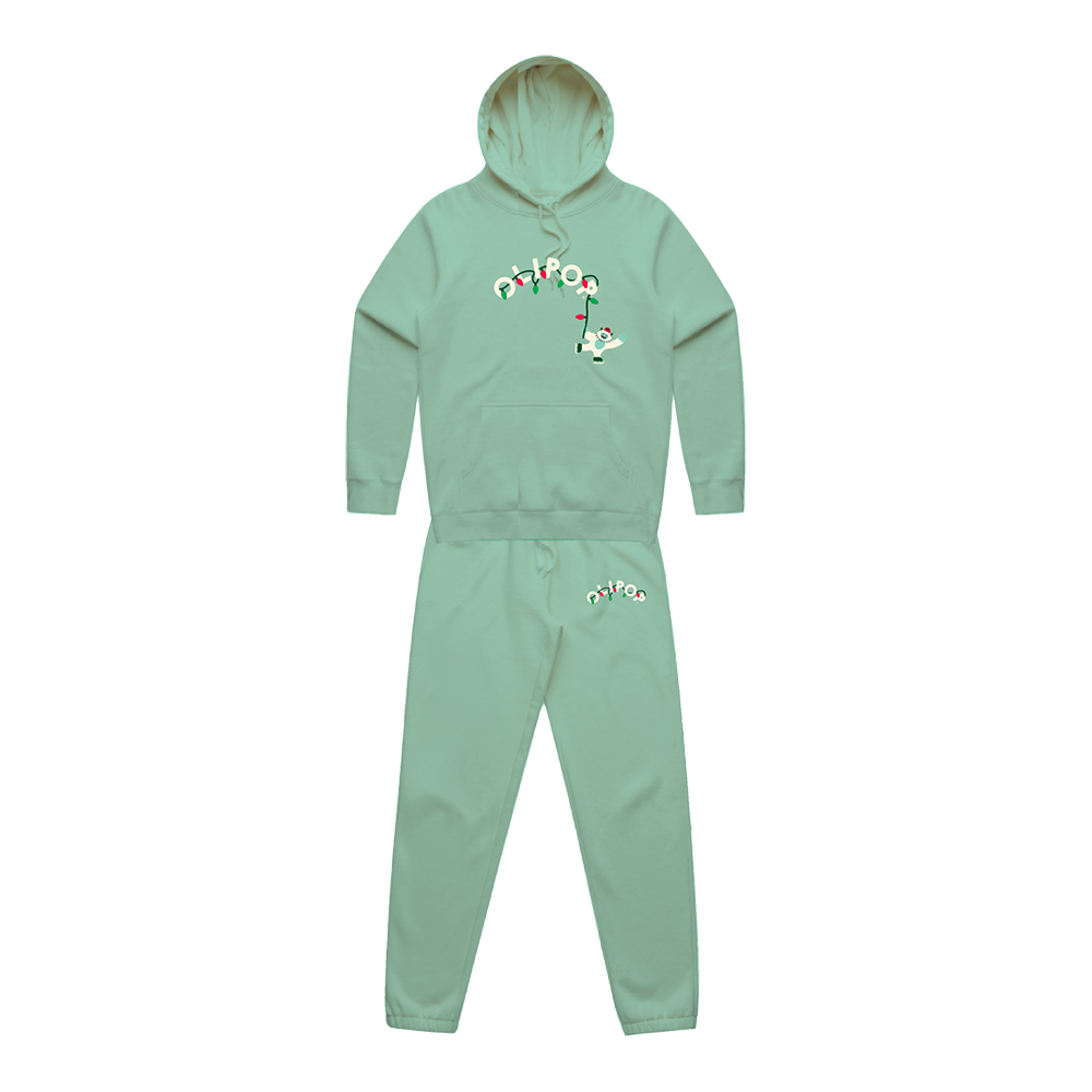 Green Holiday Sweatsuit
