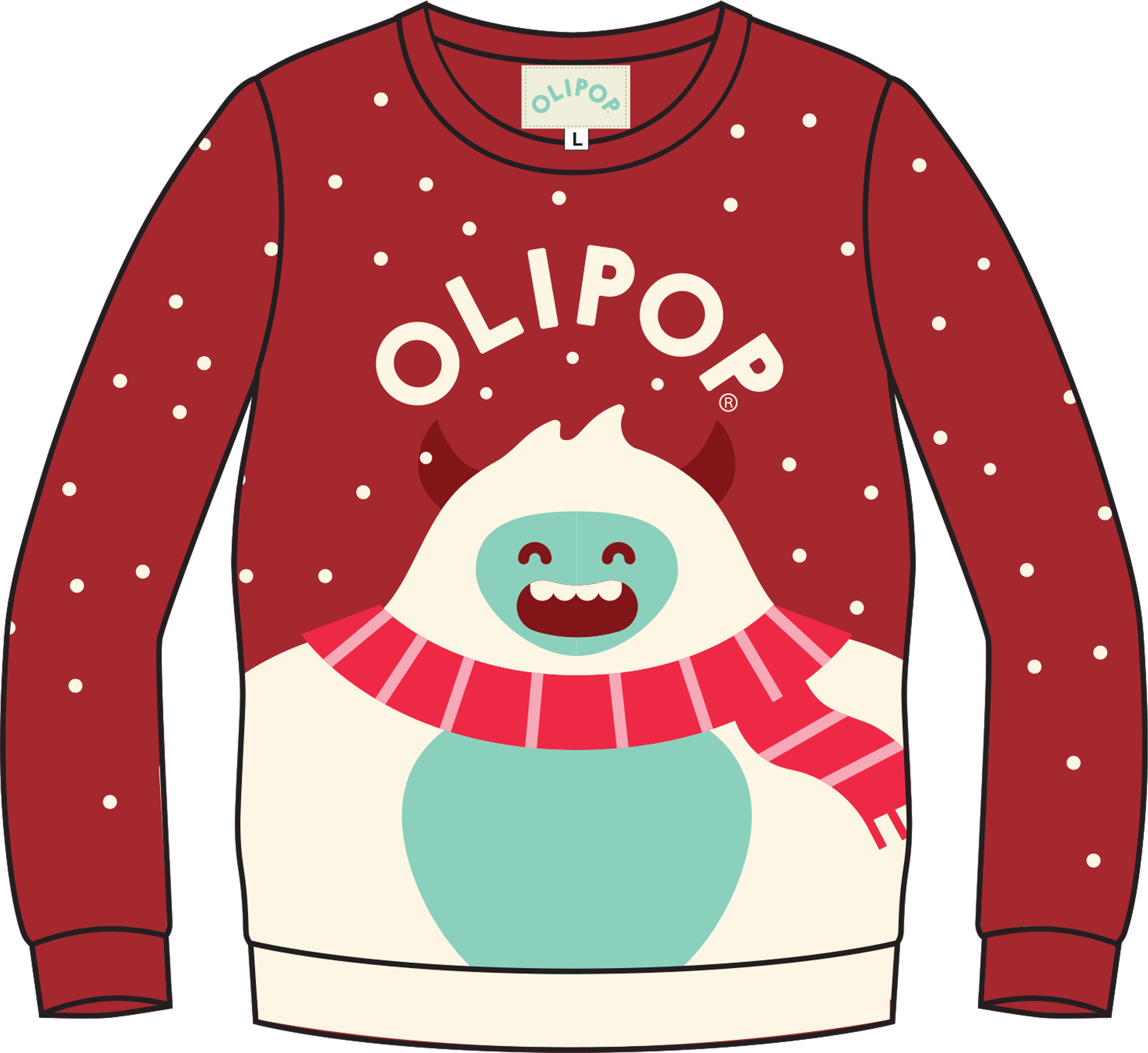 Red Yeti Sweater