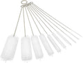 PLGEBR High-Quality Straw Cleaning Brush Extend to 1.08 in, 10 Count