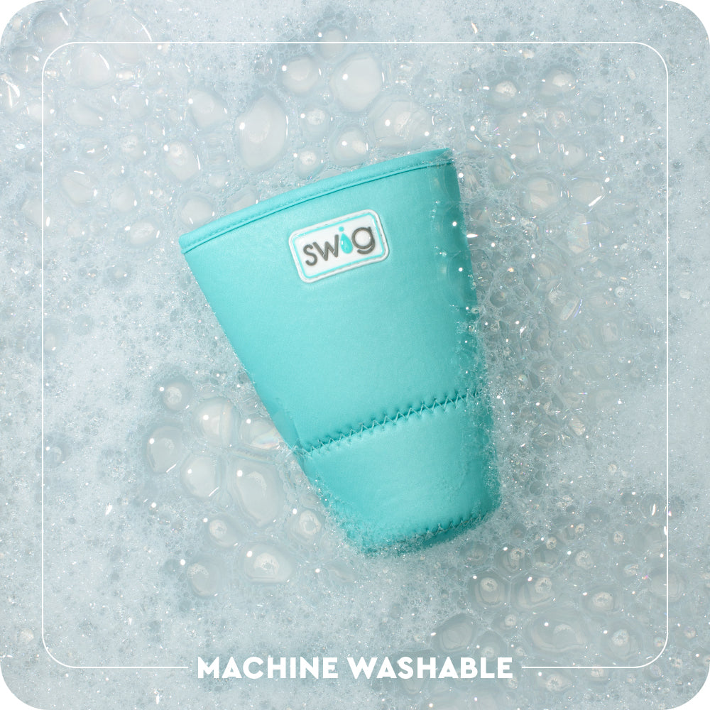 White Golf Ball Large Iced Cup Coolie