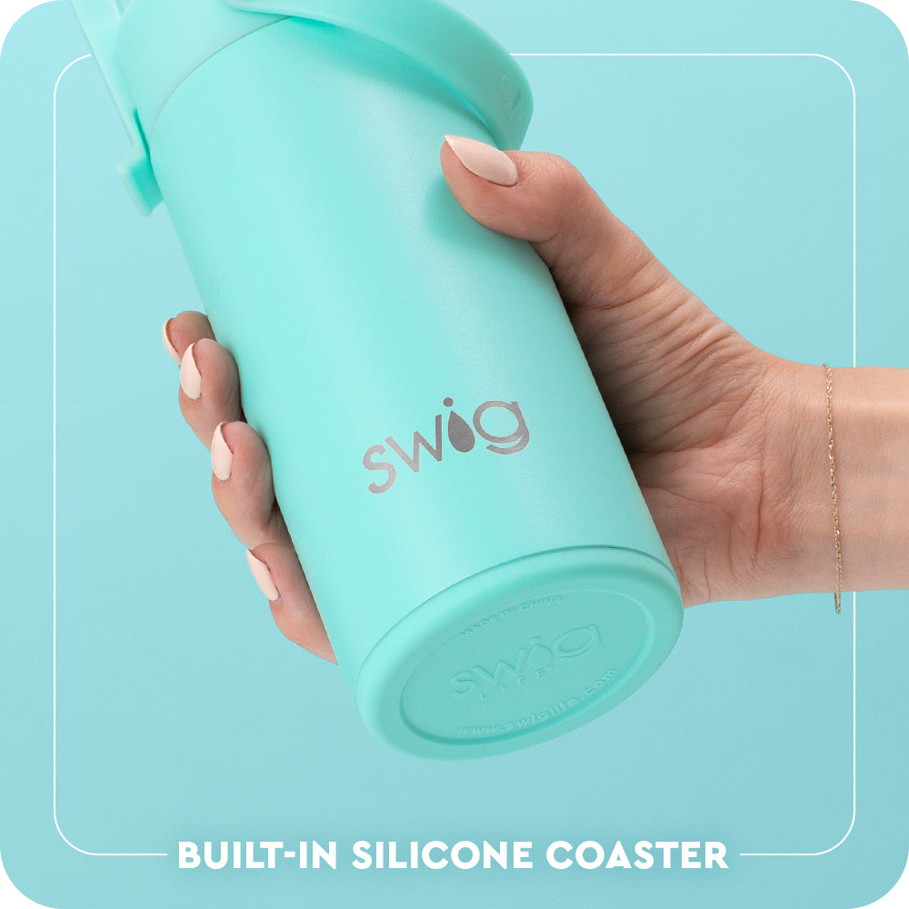 Hey Mister! Flip + Sip Slim Tumbler 12oz