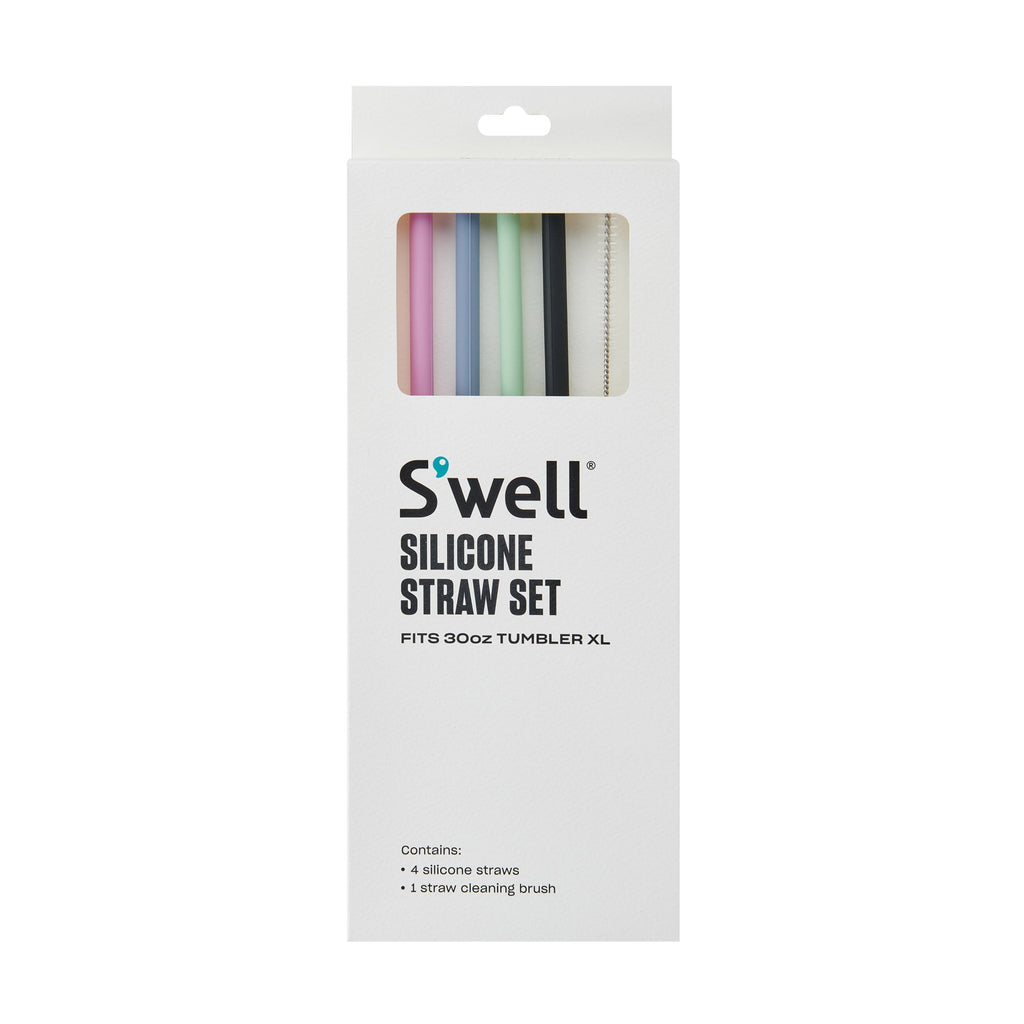 30oz Tumbler XL Silicone Straw Set