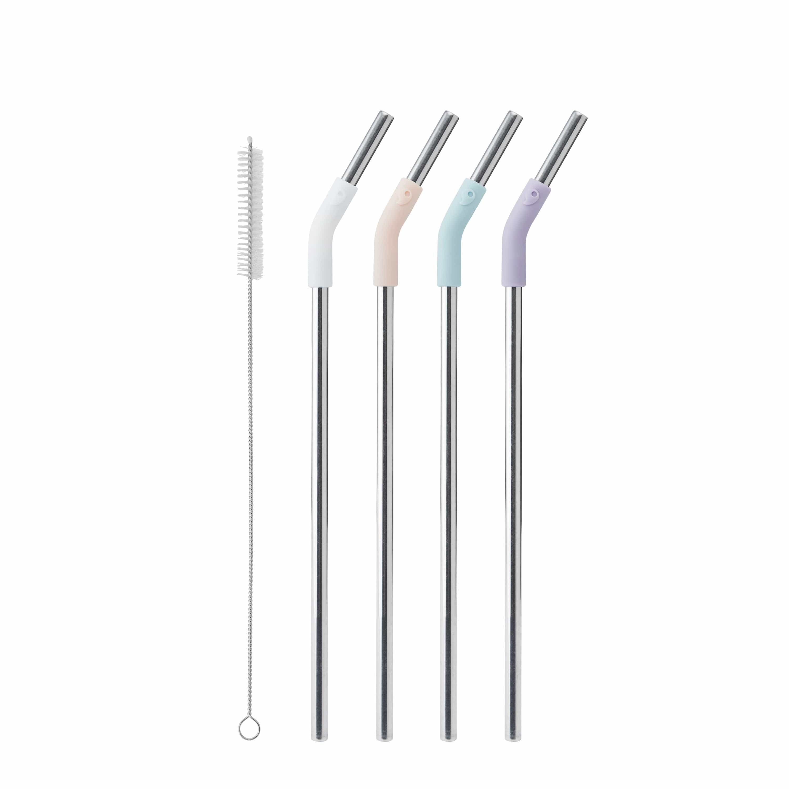30oz Tumbler XL Stainless Steel Straw Set