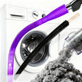 Dryer Vent Cleaner Kit - Universal Vacuum Hose Attachment &amp; Lint Brush,  Fit Most Vacuums for Dryer, Effectively Clean Clogged Dryer Ducts, Refrigerator Coils &amp; Behind Appliances