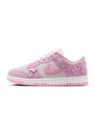 Nike Dunk Low SE "Florette" Women's Shoes - Pink Foam/Sail/Pink Rise