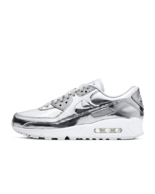 Nike Air Max 90 SP Shoe - Chrome/Pure Platinum/White/Chrome