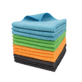 Clean Microfiber Cleaning Cloth, 16in*16in, 12 Pack Ultra-Thick Cleaning Rags, Super Absorbent, Lint Free &amp; Streak Free Cleaning Towels For Car, House, Kitchen, Office
