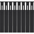 8 Pack Drawer Dividers 2.5" High, 17-22" Adjustable Dresser Drawer Organizers for Clothes, Expandable Dresser Separators in Bedroom/Bathroom/Kitch